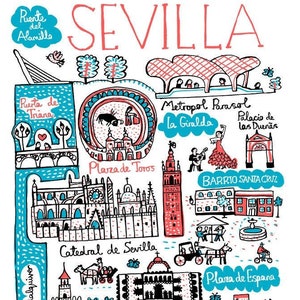 Sevilla Art Print by Julia Gash