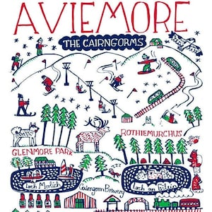 Aviemore Kunstdruck von Julia Gash