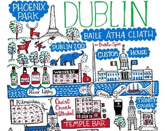 Postal de Dublín de Julia Gash