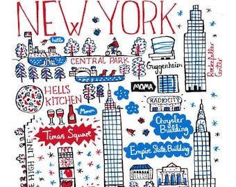 New York Art Print by Julia Gash