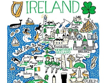 Ireland Postcard by Julia Gash