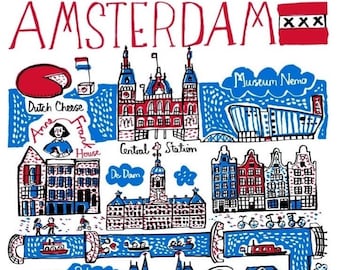 Biglietto d'auguri di Amsterdam di Julia Gash