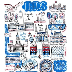 Postal de Leeds de Julia Gash