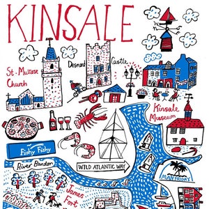 Kinsale Art Print by Julia Gash
