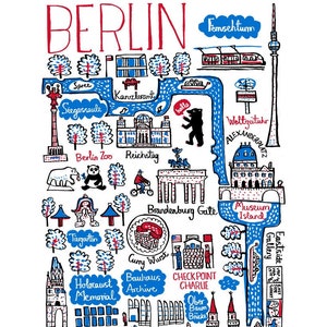 Berlin Art Print by Julia Gash