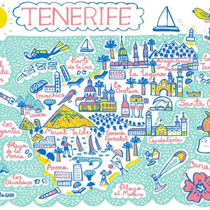 Tenerife Art Print by Julia Gash