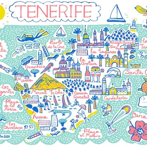 Tenerife Art Print by Julia Gash