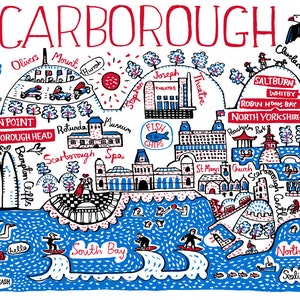 Scarborough Kunstdruck von Julia Gash
