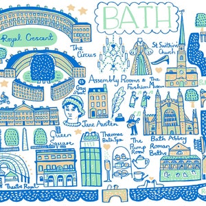 Pocztówka z Bath autorstwa Julii Gash