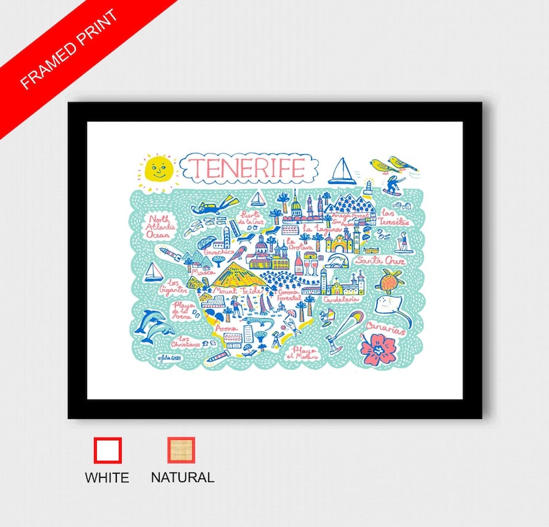 Tenerife Art Print by Julia Gash