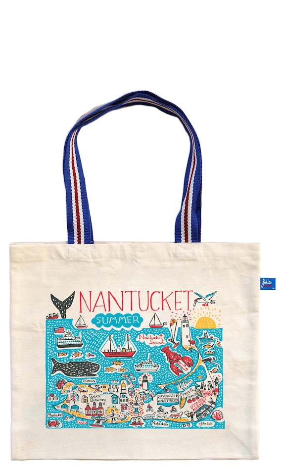 水色とクリーム色のトートバッグ 【公式通販】