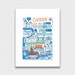 Cardiff Art Print by Julia Gash - Etsy UK