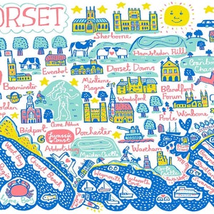 Dorset Carte de vœux par Julia Gash