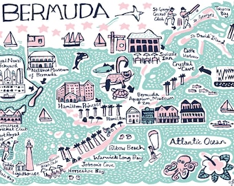 Bermuda Art Print by Julia Gash