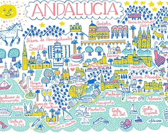 Andalucia Art Print by Julia Gash