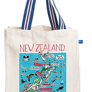 Sac fourre-tout en toile naturelle New Zealand de Julia Gash