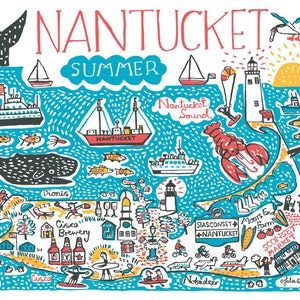 Carte postale de Nantucket par Julia Gash