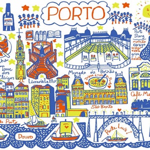 Porto Greeting Card by Julia Gash