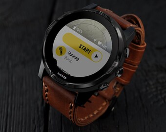 suunto core leather strap