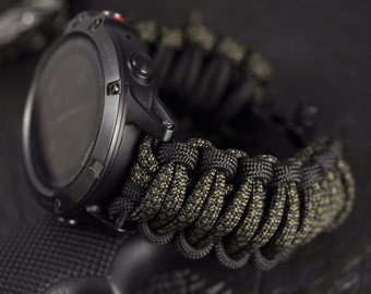 fenix 5 paracord band