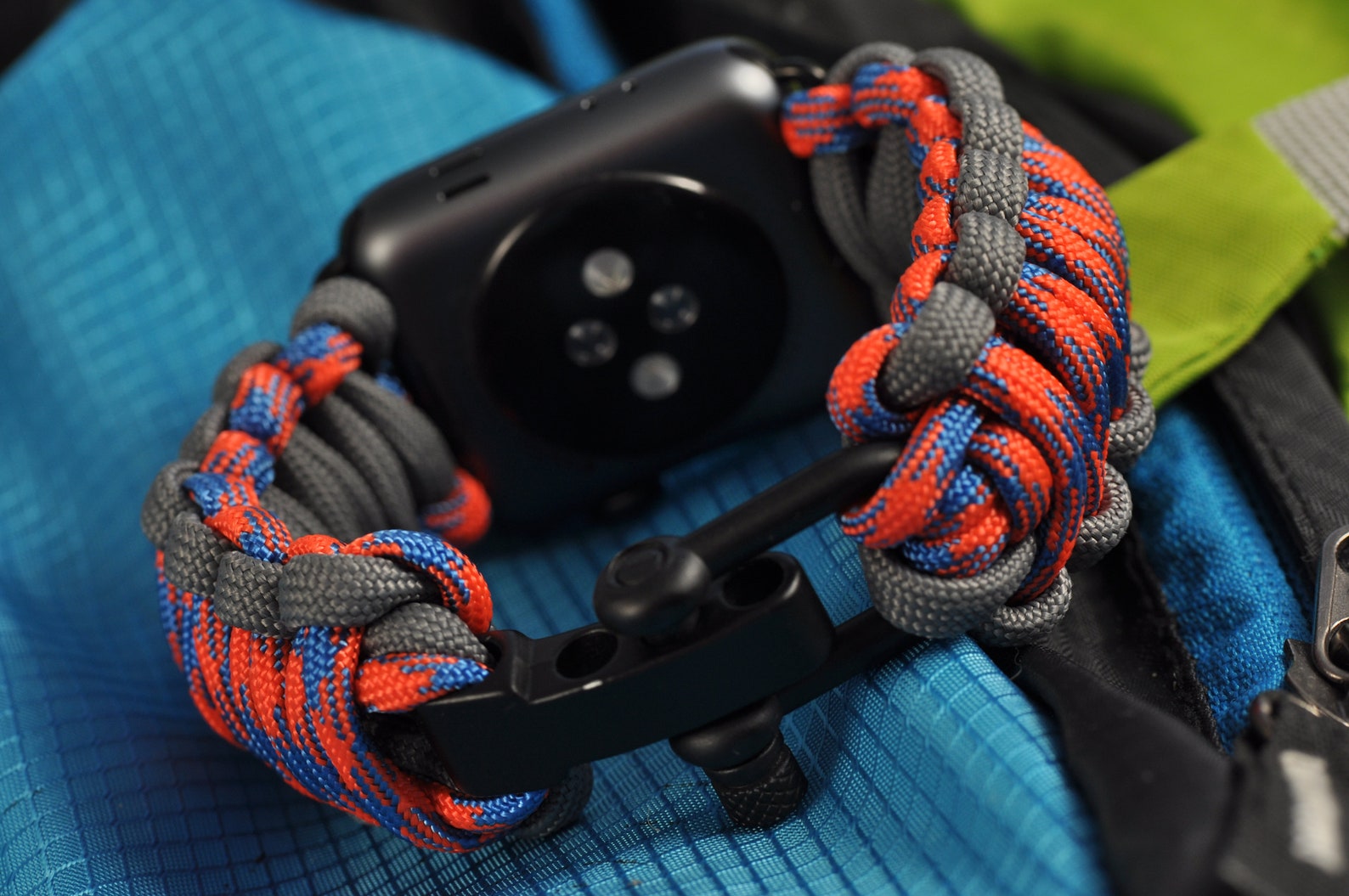 Paracord Apple Watch Band 44mm40mm42mm38mm Cord Apple Etsy