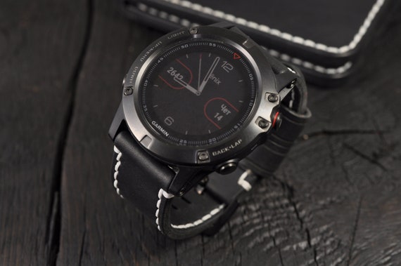Uhrenarmband für Garmin Fenix 6 6S 6X Pro 5 5S 5X 3 Armband, Leder Garmin  Fenix Uhrenarmband, Garmin Uhrenarmband, Armband für Garmin Uhrenarmband