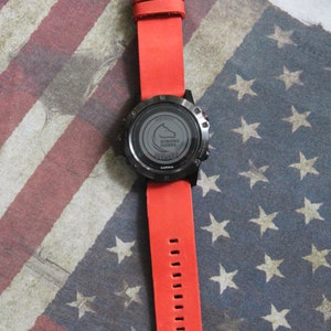 Watch Band for Garmin Fenix 6 6S 6X Pro 5 5S 5X 3 Strap, Leather Garmin Fenix Watch Band, Garmin Watch Strap ,Strap for Garmin Watch band