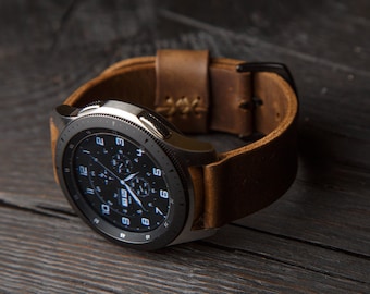 Samsung Watch Band Strap for Samsung Watch 6 Classic 43mm Galaxy Watch 6 Band 44mm 40mm Galaxy Watch Strap 5 4 Leather Band for Samsung Etsy