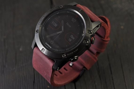 Bracelet de montre pour bracelet Garmin Fenix 6 6S 6X Pro 5 5S 5X 3,  bracelet de montre Garmin Fenix en cuir, bracelet de montre Garmin, bracelet  pour bracelet de montre Garmin -  France