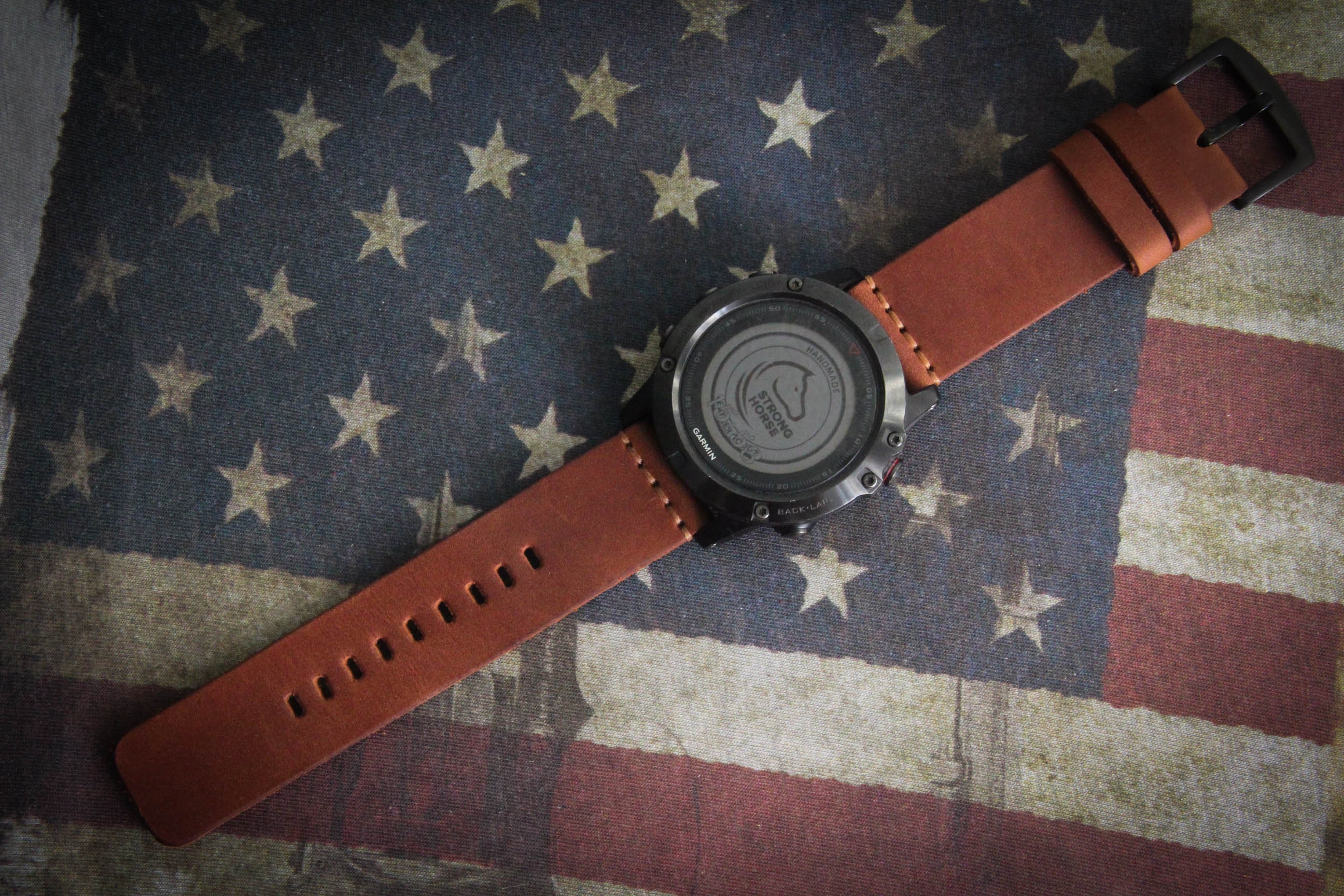 Garmin Watch Band Leather men's watch band Garmin Fenix Etsy