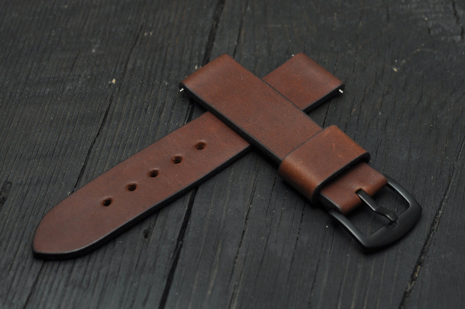 Handmade Leather Mens Watch Strap 16mm 18mm 20mm 22mm 24mm - Etsy