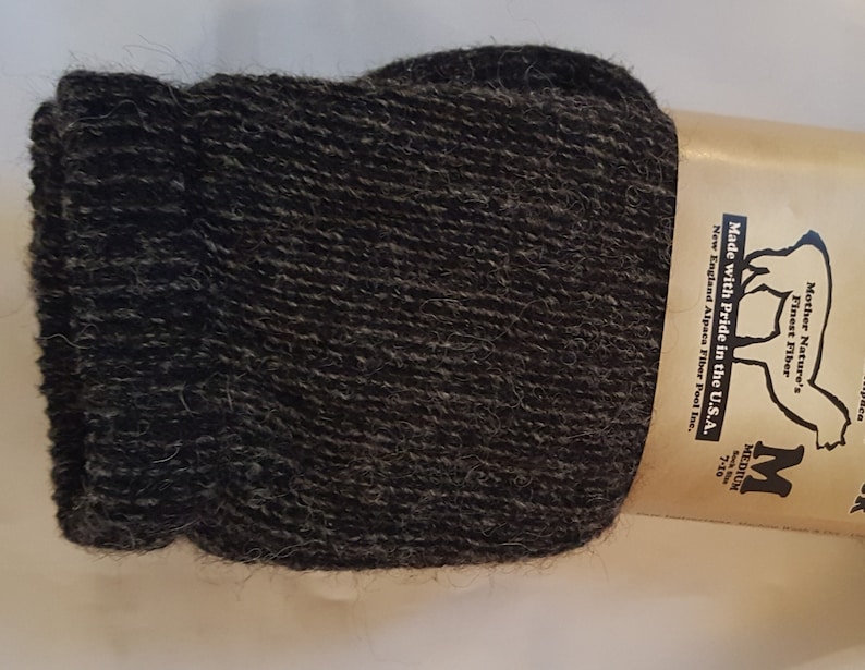 Alpaca Survival Sock Dark grey