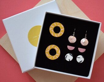 Open Stud Earring Gift Set