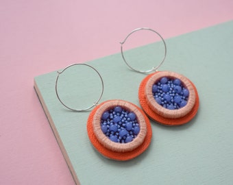 Embellished XL Hoops