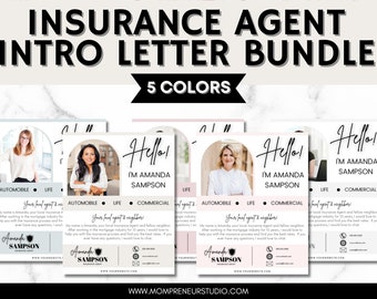 5 Insurance Agent Introduction Flyer Template, Life Insurance Agent Flyer, Insurance Broker Template, Insurance Specialist, Mortgage Officer