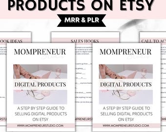 How to Sell on Etsy, How to Sell Digital Products with Master Resell Rights, PLR Rights, Digital Product Freebie, Lead Magnet, MRR, PLR