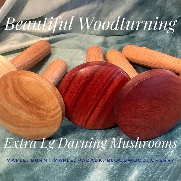 Extra Large Grooved Darning Mushroom