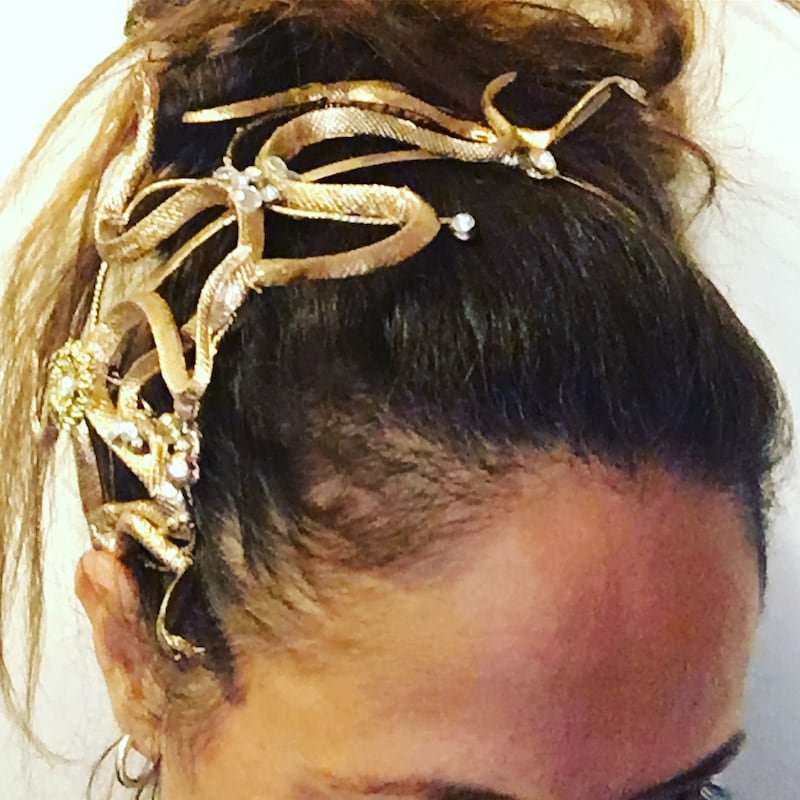 serpent headpiece