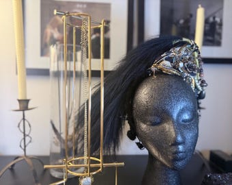 Custom Memorabilia Headpiece – Your Jewelry Upcycled Into Wearable Art