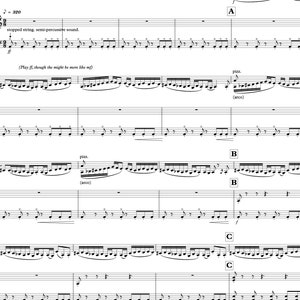 Cocek - score and Parts