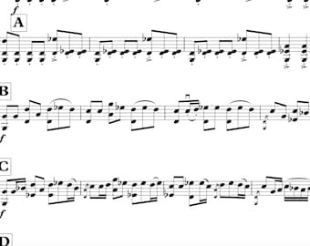 Bubamara für Violine solo - Originalkomposition
