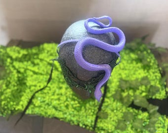 Purple Snake Headpiece _ CosPlay Party Costume Headband