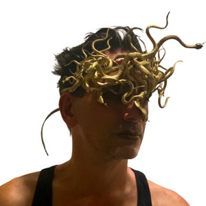 Medusa 4 in 1 Headwear, Snake Headpiece, Full-head Medusa Headband and ...