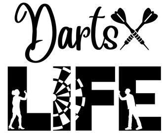 Darts Svg Etsy