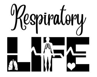 Respiratory Svg Etsy