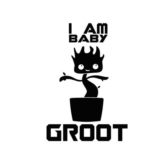 Download Guardians Of The Galaxy 2 Svg Files Baby Groot Cutting Files Etsy