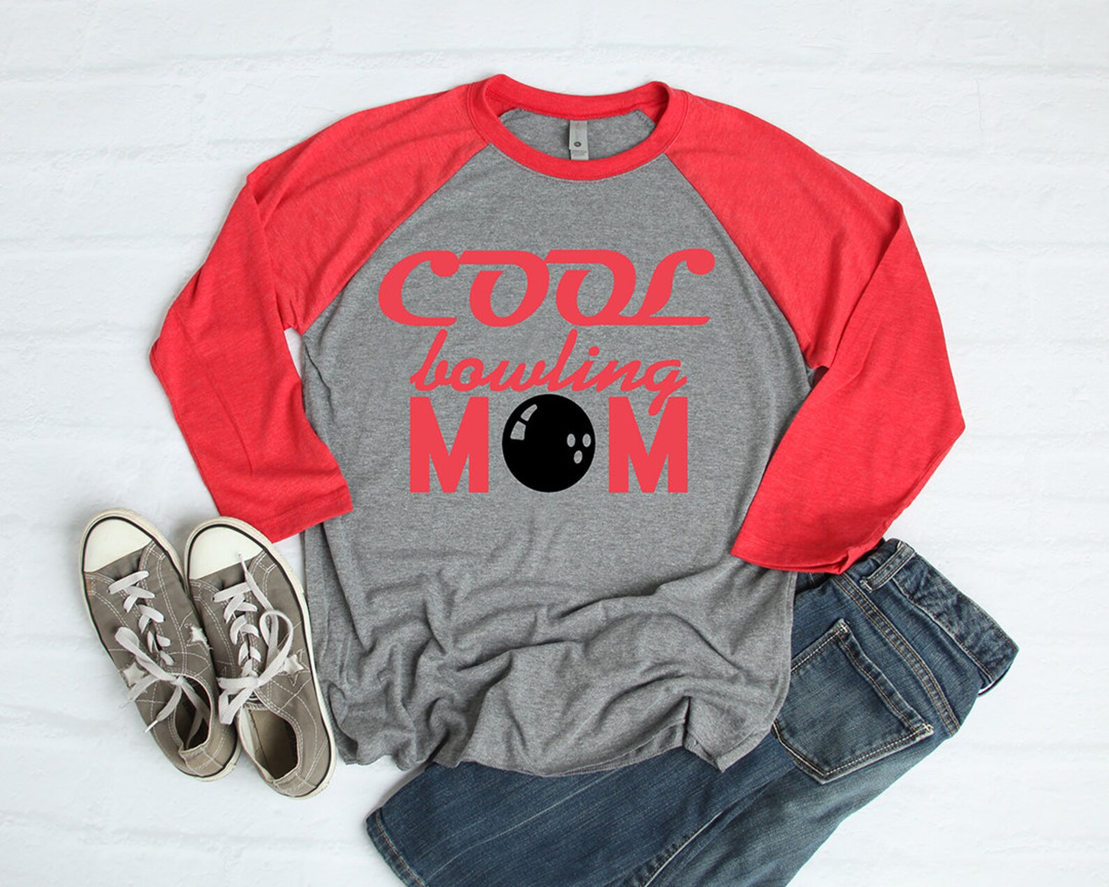 Cool Bowling Mom T Shirt Design SVG Cutting File for the Etsy