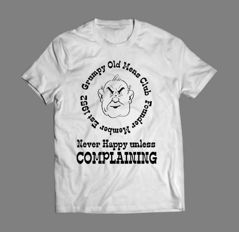 Grumpy Old Men Club SVG