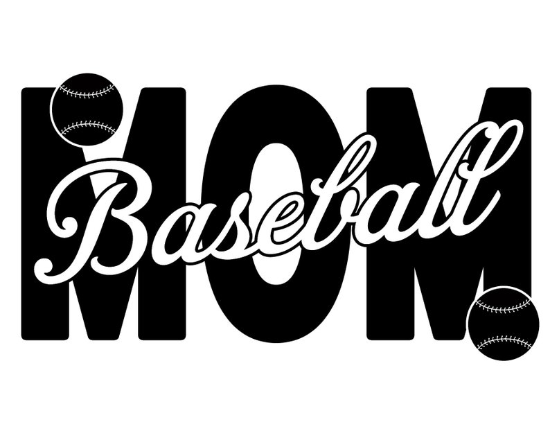 Download Baseball Mom T Shirt Tee Design SVG Cutting File for the ...