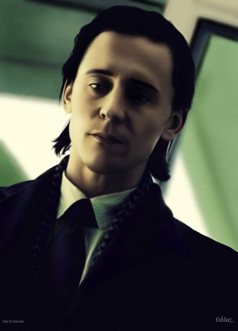 See more ideas about loki, loki laufeyson, loki marvel. Art Print Loki Laufeyson Marvel Thor Fan Art | Etsy